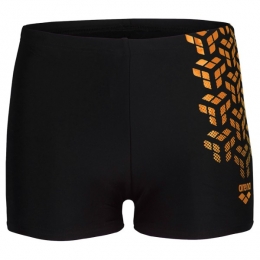 Arena-BoysArenaKikkoVSwimShortGraphic-Zwembroekmaat140zwart