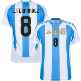 ArgentiniShirtThuis2024-2025EFernandez8-XXL