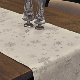 UniqueLivingLoperCrystal45x150cmsilver