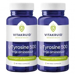 GratisVerzending2xVitakruidL-Tyrosine50060capsules