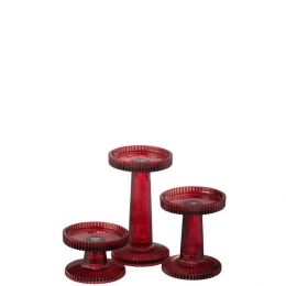 J-LinekaarshouderNelly-glas-rood-3stuks