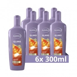 6xAndrelonShampooGlans300ml