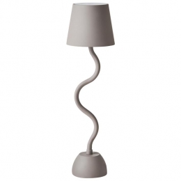 Beliani-VOUGA-Tafellamp-Beige-AluminiumIJzer
