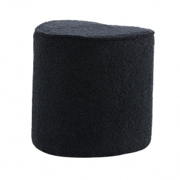 NestlivingJillyHartvormigeTeddystofKinderpoefBeige