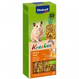 VitakraftHamsterKrackerHoning-Spelt2stuks