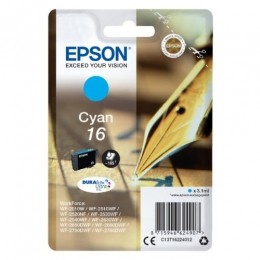Inktcartridgeepson16t1622blauw
