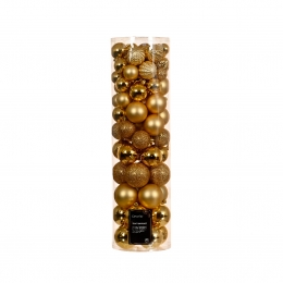 Kerstbaldia8cmlightgold-Decoris