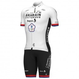 BAHRAIN-VICTORIOUSTaiwanesischerMeister2022Setfietsshirtfietsbroek