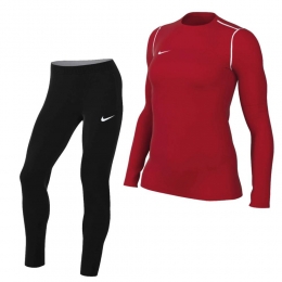 NikePark20CrewTrainingspakDamesRoodWit
