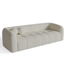 Sofa3zitscrmebouclette226cm