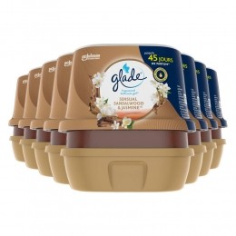 8xGladeLuchtverfrisserGelSandalwoodJasmine180gr