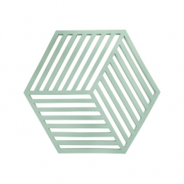 KrumblePannenonderzetterHexagon-Groen-16x14cm