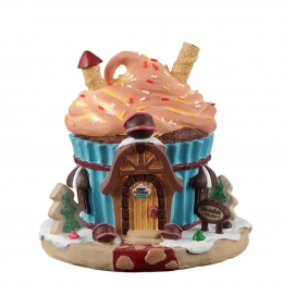 ChocolateChalet14x16x16cmKersthuisje-Lemax