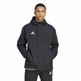 adidasEntrada22AllweatherJackZwart
