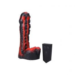 DocJohnsonFortTroffIssuedTendrilStotendeVibratorRood21Cm
