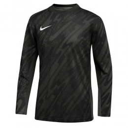 NikeGardienVKeepersshirtLangeMouwenKidsDonkergrijsZwartWit
