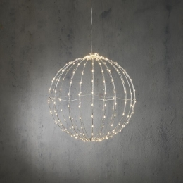 LucaLightingKerstverlichtingBalmetWitteLED-40cm-Zilver