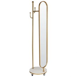 Beliani-LORENA-Kapstok-Goud-Metaal
