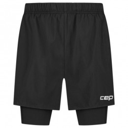 CEP-RunShorts2In1-HardloopshortmaatXLzwart