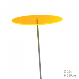 Zonnevanger1stukGeelmedium120x15cmCazadorDelSol-Cazadordelsol