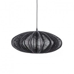 VtwLiving-Sfeervollehanglamp-SlaapkamerLamp-Zwart-60cm