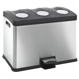EKORejoiceRecyclingPedaalemmer36Liter3x12Liter