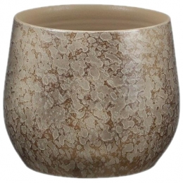 MicaDecorationsbloempot-Terracotta-bruin-19x17cm
