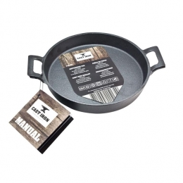 CastIronOvenschaal-Gietijzer-20cm-zonderanti-aanbaklaag