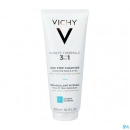 VichyPuretThermale3-in-1GezichtsreinigerGevoeligeHuidOgen300ml