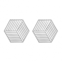 KrumblePannenonderzetterHexagon-Grijs-Setvan2