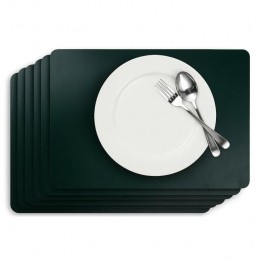 CosyTrendyPlacematsLeatherLookPineGrove43x30cm-6Stuks