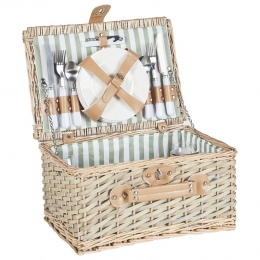 Beliani-CLEMENTINE-Picknickmandvoor4-Natuurlijk-Wilgenhout