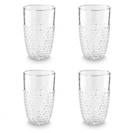 vtwonenLongdrinkglazenDots-Glazen-Setvan4Drinkglazen-400ml