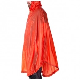 Exped-BikeHikePoncho-Ponchomaat160-200cmrood