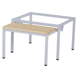 Uitschuifzitbanklocker2delig-LKP-037