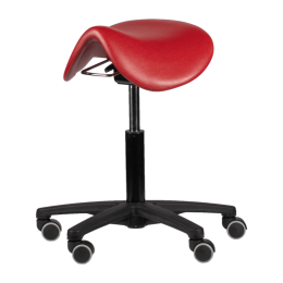 Zadelkrukopwielen-zittingPUR-RPK10101Rood