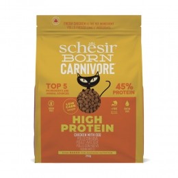 SchesirBornCarnivoreKattenvoerChickenEgg255gr