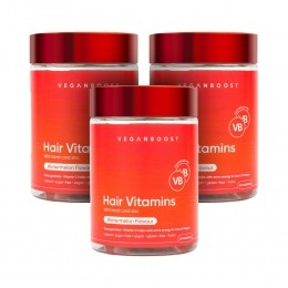 GratisVerzending3xVeganboostHairVitaminsWatermeloen60gummies