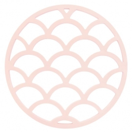 KrumbleSiliconenpannenonderzetterrondmetschubbenpatroon-Roze