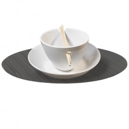 KrumblePlacematovaal-32x45cm-Grijs