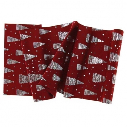 UniqueLiving-DecofabricXmasTree-28x300cm-Red