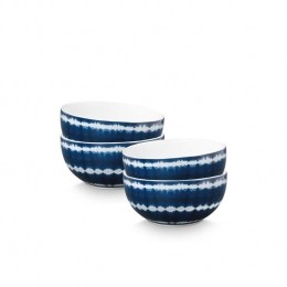 vtwonenTie-DyeKommen-Rondeschaaltjes-Serviessetvan4-15cm