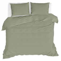 byfonQFreshDekbedovertrek200x200220cm-SageGreen