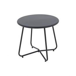 GoossensTuintafelMustinAluminiumpoedercoatingzwart