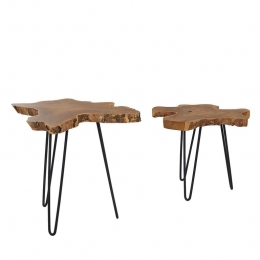 Beliani-CAMROSE-Salontafel-Donkerehoutkleur-Teakhout