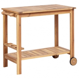 Beliani-SASSARIII-Trolley-Lichtehoutkleur-Acaciahout