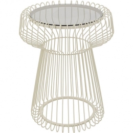 BijzettafelLisboa38cmbeigeKareDesign