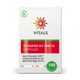 GratisVerzending2xVitalsVitamineD33000IE100capsules