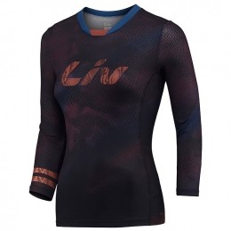 LIVDamesfietsshirtmetlangemouwenNebulabikeshirtMaatS