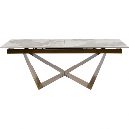 KareDesignConnessoUitschuifbareEettafel260x90cmwit